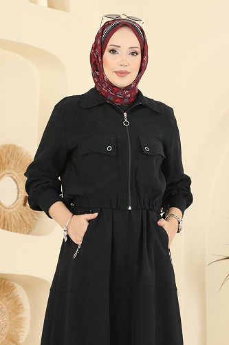 moda selvim Combined 1781FMZ1159 Black - Thumbnail