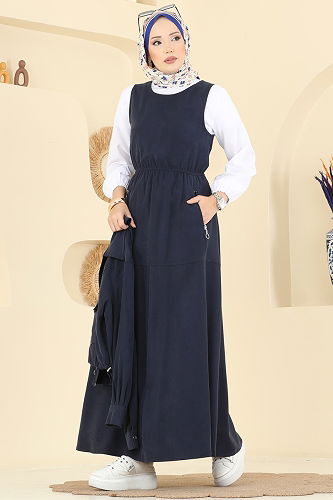 moda selvim Combined 1781FMZ1159 Navy Blue - Thumbnail