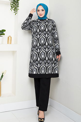 moda selvim Combined 185BO1060-M Anthracite - Thumbnail