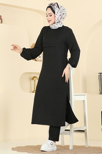 moda selvim Combined 1914SBL832 Black - Thumbnail