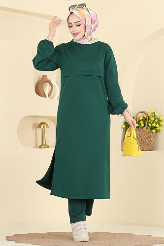 moda selvim Combined 1914SBL832 Emerald - Thumbnail