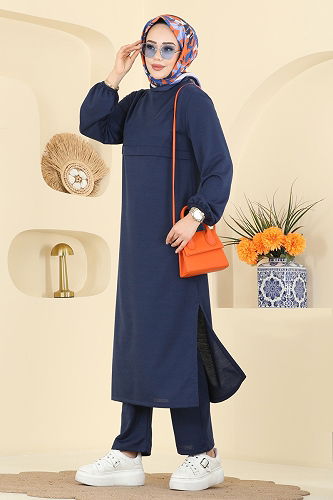 moda selvim Combined 1914SBL832 Navy Blue - Thumbnail