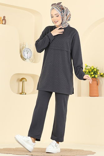 moda selvim Combined 1917SBL832 Anthracite - Thumbnail