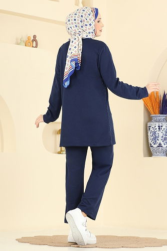 moda selvim Combined 1917SBL832 Navy Blue - Thumbnail