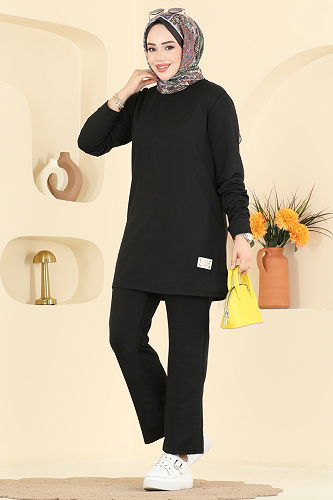 moda selvim Combined 1921SBL832 Black - Thumbnail