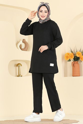 moda selvim Combined 1921SBL832 Black - Thumbnail