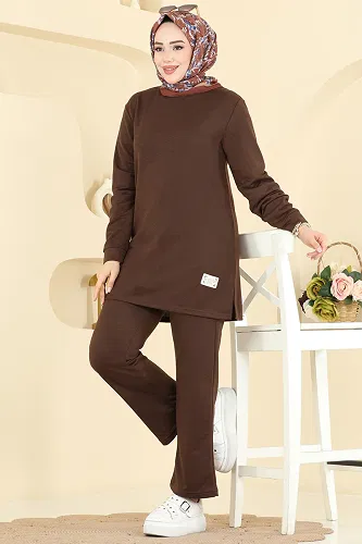 moda selvim Combined 1921SBL832 Brown - Thumbnail