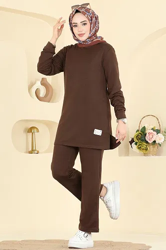 moda selvim Combined 1921SBL832 Brown - Thumbnail