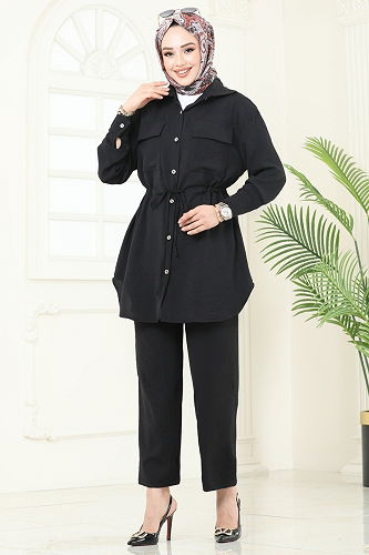 moda selvim Combined 1971TRT545 Black - Thumbnail