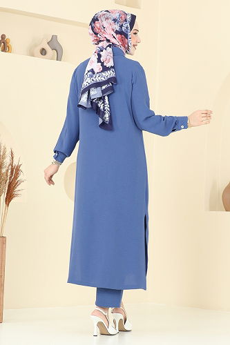 moda selvim طقم ازرق 1972TRT545 - Thumbnail