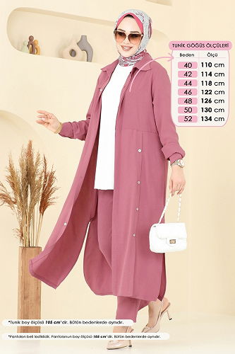 moda selvim Combined 1972TRT545 Rose Dried - Thumbnail