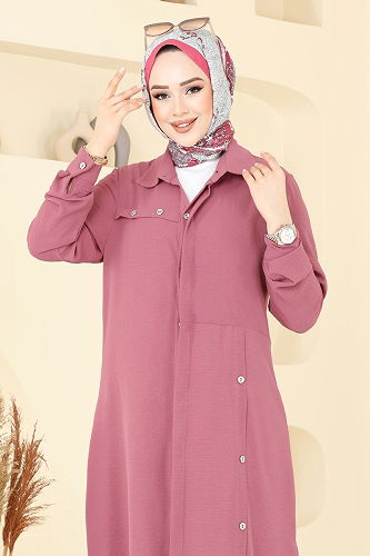 moda selvim طقم وردي 1972TRT545 - Thumbnail