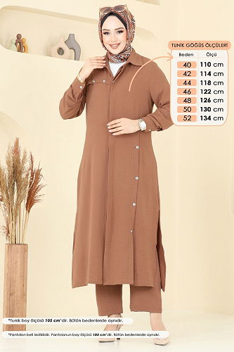 moda selvim Combined 1972TRT545 Tan - Thumbnail