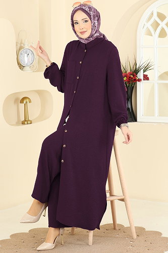 moda selvim Combined 1973TRT545 Damson - Thumbnail