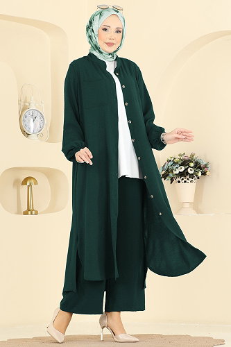 moda selvim Combined 1973TRT545 Dark Emerald - Thumbnail