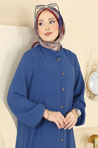 moda selvim Combined 1973TRT545 Indigo - Thumbnail