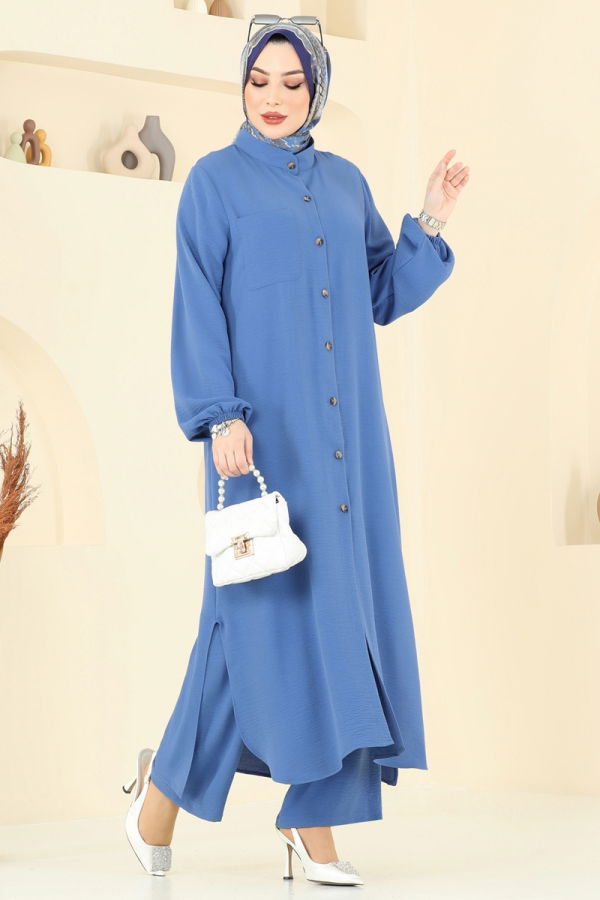 Modaselvim خصم صافٍ20%+20% في سلة التسوق طقم ازرق 1973TRT545