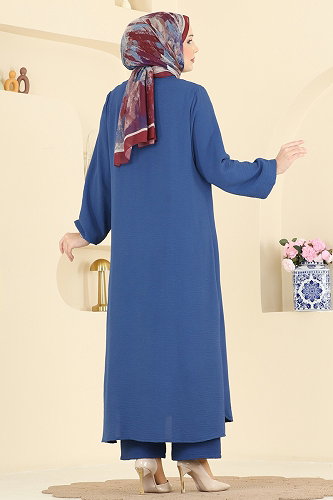 moda selvim طقم ازرق 1973TRT545 - Thumbnail