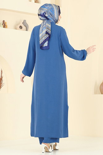 moda selvim Combined 1973TRT545 Light Indigo - Thumbnail