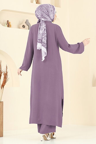 moda selvim Combined 1973TRT545 Lilac - Thumbnail