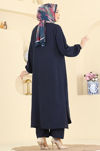 moda selvim Combined 1973TRT545 Navy Blue - Thumbnail