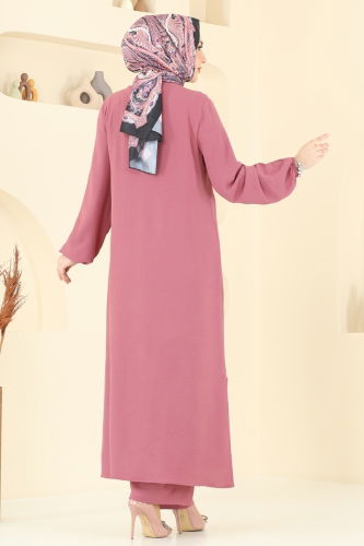 moda selvim طقم وردي 1973TRT545 - Thumbnail