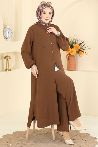 moda selvim Combined 1973TRT545 Tan - Thumbnail