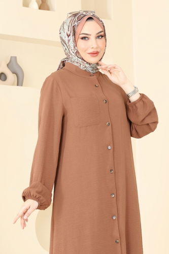 moda selvim طقم عسلي 1973TRT545 - Thumbnail