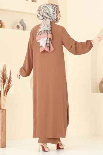 moda selvim طقم عسلي 1973TRT545 - Thumbnail