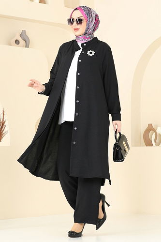 moda selvim Combined 1974TRT545 Black - Thumbnail