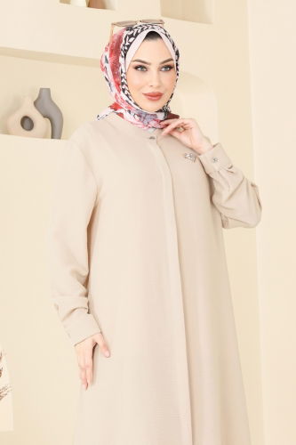 moda selvim طقم بيج 1974TRT545 - Thumbnail
