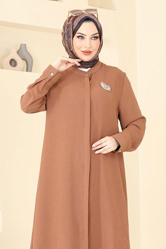 moda selvim طقم عسلي 1974TRT545 - Thumbnail