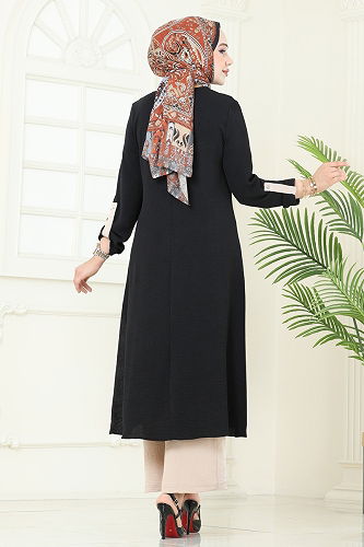 moda selvim Combined 1994FON792 Black - Thumbnail