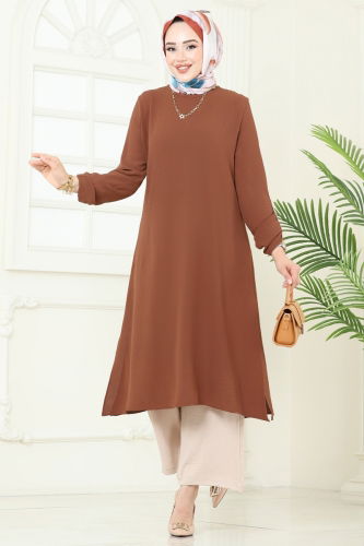 moda selvim Combined 1994FON792 Tan - Thumbnail