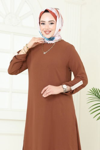 moda selvim Combined 1994FON792 Tan - Thumbnail