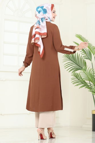 moda selvim Combined 1994FON792 Tan - Thumbnail