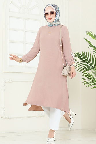 moda selvim طقم بيج 1994FON792 - Thumbnail