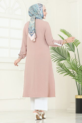 moda selvim طقم بيج 1994FON792 - Thumbnail