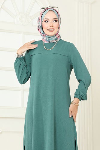 moda selvim Combined 1996FON792 Dark Mint - Thumbnail