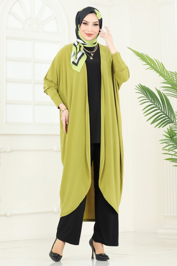 Modaselvim خصم صافٍ20%+20% في سلة التسوق طقم فسفوري & أسود 2001MEY846