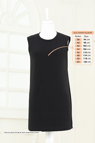 moda selvim طقم خمري و أسود 2001MEY846 - Thumbnail