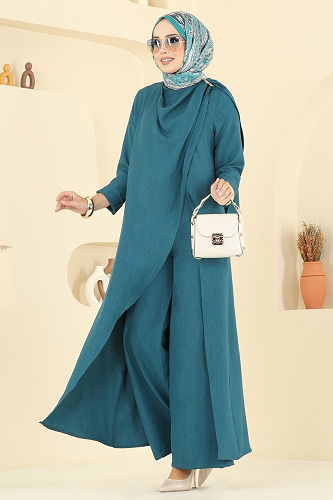 moda selvim طقم بترولي 2005FON792 - Thumbnail