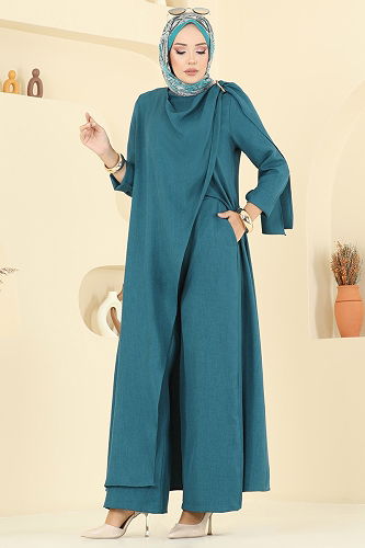 moda selvim طقم بترولي 2005FON792 - Thumbnail