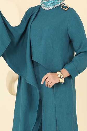 moda selvim طقم بترولي 2005FON792 - Thumbnail