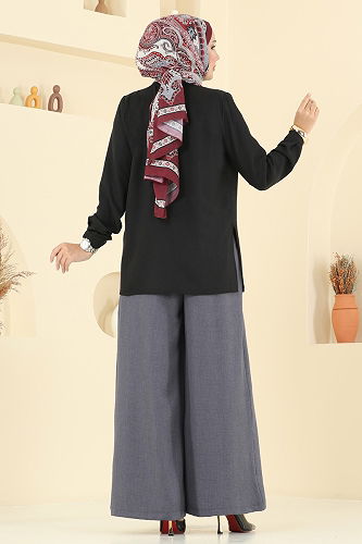 moda selvim Combined 2006FON792 Black & Anthracite - Thumbnail