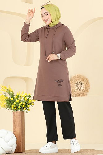 moda selvim Combined 2007FON792 Powder Vision & Black - Thumbnail