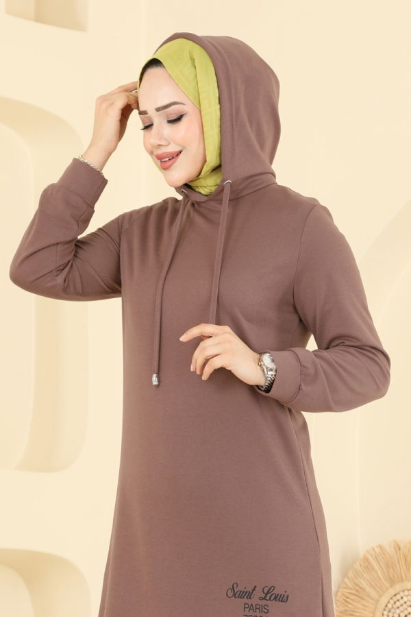 Modaselvim الاطقم طقم بيج وردي وأسود 2007FON792