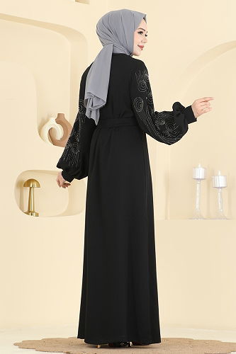 moda selvim Combined 2012FMZ1159 Black - Thumbnail