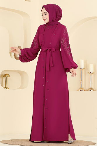 moda selvim Combined 2012FMZ1159 Sharabi - Thumbnail