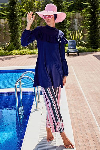 moda selvim كحلي 2012MRNK1139 - Thumbnail